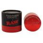 Młynek Grinder RAW HAMMER CRAFT RED 55mm 4części - 3
